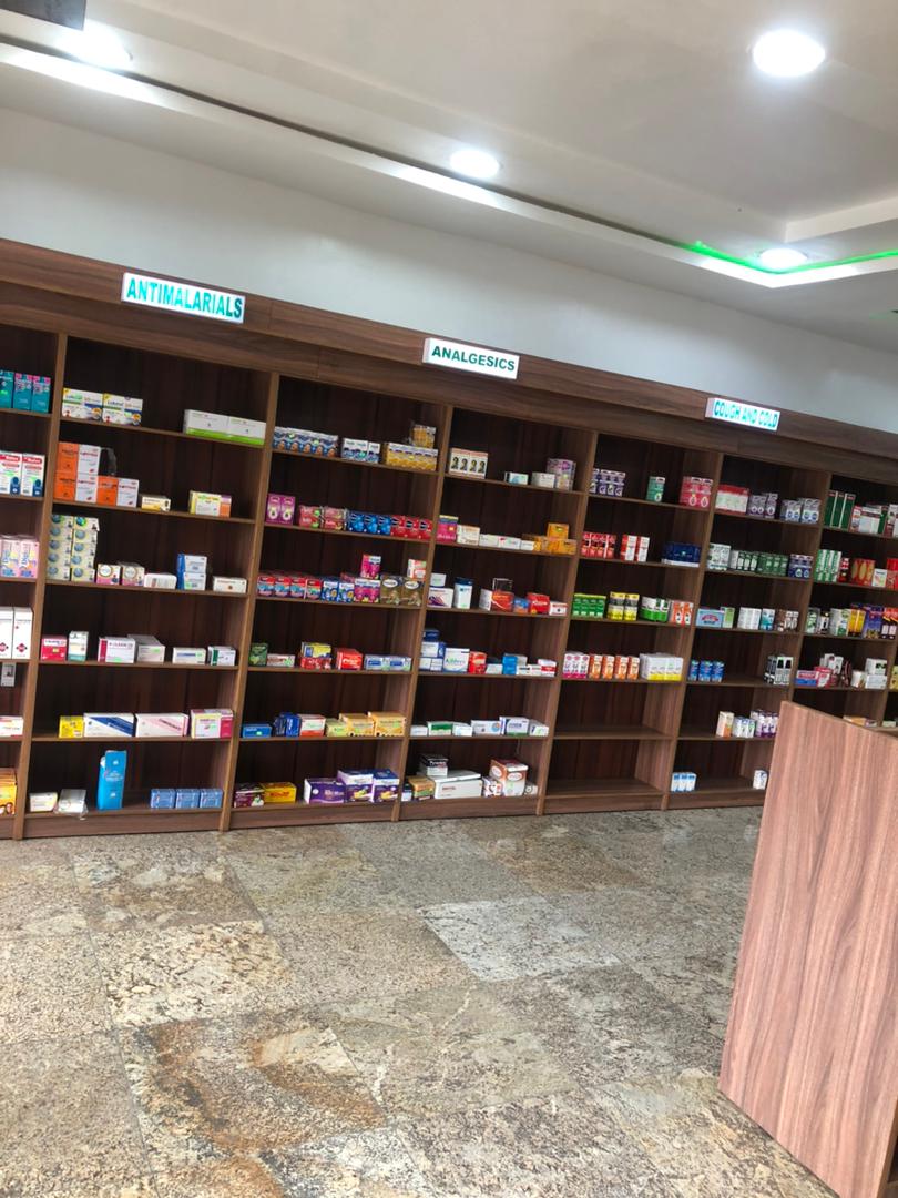 pharmacy counter